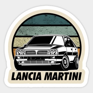 Lancia Delta Martini Racing Sticker